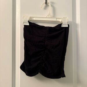 Black Sleeveless Tube Top